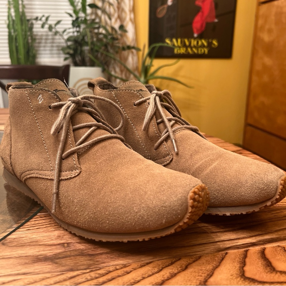 Eddie Bauer Womens Transition Chukka Ankle Suede Brown Boots Size 10